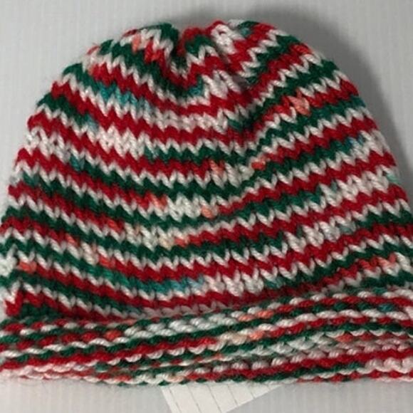 NWT Christmas Handmade Crocheted Baby Beanie by Dawny - Picture 3 of 3